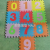 1.0cm Thick Eva English Letter Pattern Children Education Floor Mat Foam Falling-Resistant Mat Foam Mats
