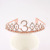 European and American Digital Birthday Crown Headband Cake Party Rhinestone Hair Accessories-Year-Old Digital Birthday Hat Alloy Headband