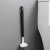 Silicone Toilet Brush Golf Bruch Head Double-Sided Soft Fur Cleaning Toilet Brush Toilet Bending Toilet Brush