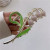 Elegant Linglan High Texture Metal Flower Temperament Updo Hair Claw Versatile Design Sense Shark Clip Bun Hair Ornament