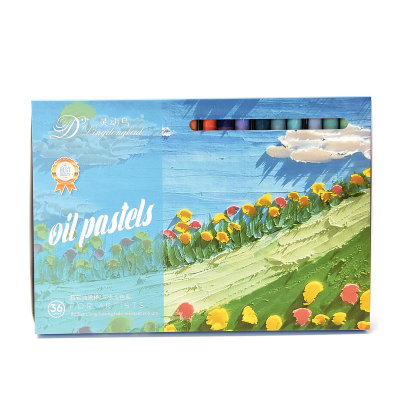 Macaron Color Super Soft Laminated Color Oil Pastels Set Children's Painting Scraper Coloring Crayon Kindergarten Graffiti