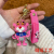 Cartoon PVC Soft Rubber Accessories Key Chain Customization Large Doll Keychain Pink Panther Car Key Pendant