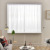 Mesh Curtains Punch-Free Installation Velcro Self-Adhesive White Curtain Balcony Bay Window Window Screen White Yarn Short Curtain Half Curtain