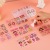 6 Sheets Gilding Transparent Hand Ledger Sticker Super Cute Girl Decorative Stickers Material Stickers Notebook Stickers Wholesale