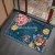 Cashmere-like Printed Mat European-Style Living Room Bedroom Carpet Bathroom Non-Slip Mat Household Mat Doormat and Foot Mat