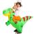 Children's Day Green Printing Dinosaur Inflatable Clothing Halloween School Family Party Performance Inflatable Clothes