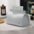 Japanese Style White Cinnamoroll Babycinnamoroll PU Leather Desktop Tissue Cover Tissue Storage Box Dormitory Bedroom Office Paper Extraction Storage Cover