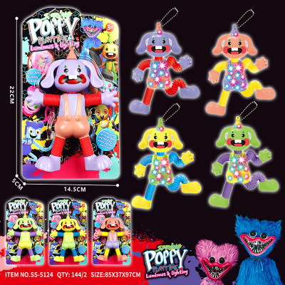 Cross-Border New Bobbi Doll Family Poppy Playtime Extension Tube Funny Pressure Reduction Toy Wholesale