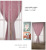 Rental Room Magic Adhesive Curtain Shading Princess Style Bedroom Punch-Free Installation Internet Celebrity Ins Small and Short Simple