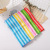 2022 New Double Color Stripe Rag 5 Pieces Household Ultra-Fine Fiber Lint-Free Double Color Striped Rag Baiji Cloth