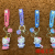 Cartoon PVC Soft Rubber Accessories Key Chain Customization Large Doll Keychain Hello Kitty Car Key Chain