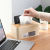 C67 Creative Tissue Box Household Living Room Sundries Storage Multi-Functional Desktop Paper Box Bamboo Tissue Box