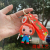 Cartoon Animation Doll Keychain Pendant Cute Naruto Car Key Ornament Couple Keychain Exquisite Gift