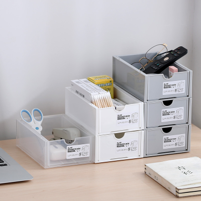 2878 Desktop Storage Box Cosmetic Shelf Office Stationery Storage Cabinet Gadget Drawer Finishing Box