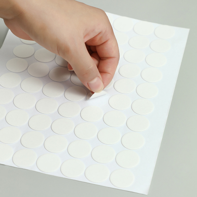 Dispensing Double-Sided Adhesive round Roundots Acrylic Adhesive Blind Box Strongly Fixed Nano Transparent Tape No Trace Stickers