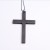 C072 AliExpress Hot Sale Jewelry European and American Fashion Cross Necklace Wooden Simple All-Match Sweater Chain Accessories