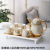 New Tea Set Foreign Trade Coffee Cup Pot Tray Eight-Piece Set Teacup Teapot Foreign Trade Export to Middle East