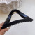 Korean Style New Jelly Color Large Simplicity Acrylic Triangle Grip Simple Dignified Hollow Ponytail Clip Hair Accessories