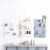 2208 Plastic Wire-Wrap Board Storage Living Room and Kitchen Bedroom Partition Wall Hanging Wall Shelf