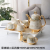 New Tea Set Foreign Trade Coffee Cup Pot Tray Eight-Piece Set Teacup Teapot Foreign Trade Export to Middle East