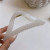 Korean Style New Jelly Color Large Simplicity Acrylic Triangle Grip Simple Dignified Hollow Ponytail Clip Hair Accessories