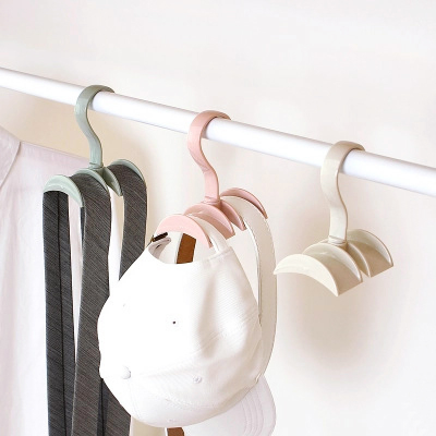 1970 Bag Storage Rack Wardrobe Nail-Free Hanger Hook Creative Hanging Tie Rack Bag Hanging Rack Clothes Hook