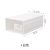 Desktop Storage Box Drawer Student Ins Transparent Desk Stationery Cosmetics Office Organizing Storage Rack