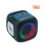 New Tg359 Wireless Bluetooth Speaker Rgb Lighting Audio Card Radio Tws Couplet Small Steel Gun Speaker