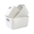 Sundries Desktop Portable Storage Box Snack Storage Basket Plastic Cosmetics Household Drawer Finishing Box Dormitory Box