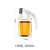 2670 Glass Oiler Household Leak-Proof Oil Bottle Kitchen Automatic Opening and Closing with Lid Seasoning Bottle Oil & Vinegar Bottle Oil Jar Pot