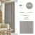 Matcha Green Cotton Linen Bedroom Ins Wind Insulation Hot Water Fu Cotton New Living Room Japanese Entry Lux Full Shading Curtain Shaping