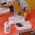Korean-Style Cartoon 304 Stainless Steel Square Lunch Box Tape Handle Portable Heating Anti-Overflow Double-Layer Plastic Steel Lunch Box