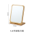 2926 Simple Wooden Makeup Mirror Rotating Desktop Makeup Mirror Desktop Student Dormitory Folding Vanity Mirror Portable