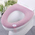 Warm Home Cleaning Factory Direct Supply Polyester Household Autumn and Winter Universal Embroidery Handle Toilet Seat Cover Plush Toilet Mat Customization