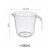 Measuring Cup with Scale Household Food Grade Baking Large Capacity High Temperature Resistant Ml Measuring Water Kitchen Egg Beating Cup