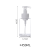 2454 Mousse Bubbler Foam Hand Sanitizer Bottle Press Type Facial Cleanser Foamer Frother Storage Bottle