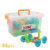 Cross-Border Children's Educational DIY Transparent Water Pipe Building Blocks Plastic Toys Early Childhood Education Splicing Building Blocks Wholesale