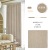 Matcha Green Cotton Linen Bedroom Ins Wind Insulation Hot Water Fu Cotton New Living Room Japanese Entry Lux Full Shading Curtain Shaping