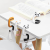 Hanging School Bag Hook Student Desk Desk Punch-Free Desktop Desk Creative Cartoon Cute Pannier Bag Essence