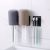 2524 Washing Cup with Toothbrush Holder Tooth Cup Household Plastic Minimalist Creative Wall-Mounted Wash Rack Toothbrush Cup