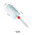 Electrostatic Dust Remove Brush Household Cleaning Scrubbing Gray Fantastic Dust Sweeping Tool Disposable Fiber Bruch Head Dustproof Adsorption Feather Duster