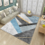 European Entry Lux Crystal Velvet Carpet Floor Mat Simple Living Room Sofa Full Floor rug Home Line Creative Kitchen mat