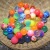 Rubber Ball No. 27 Elastic Ball Diamond Watermelon Children's Solid Jump Transparent Bounce Elastic Bouncy Ball Baby Playing