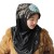 New Phoenix String Big Peony Muslim Beaded Veil Convenient Pullover Simple Headscarf Online Dealer Delivery Spot Batch