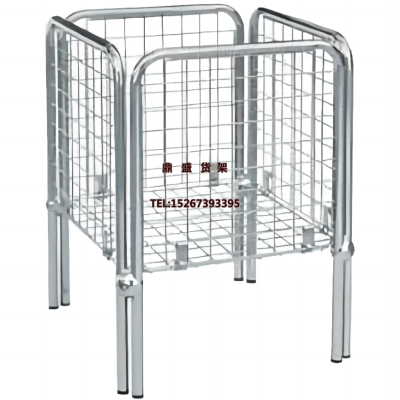 Round Pipe Wire Mesh Wire Promotional Cage Clothes Iron Cage Logistics Turnover Storage Cage
