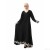New Gauze Islamic Women's Clothing in Stock Wholesale Black Muslim Clothes for Worship Service Taobao Cross-Border Delivery