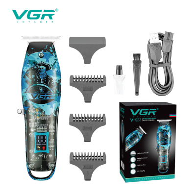 VGR V-923 low noise beard trimmer rechargeable professional electric hair clipper cordless hair trimmer for men
