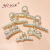 Large Metal Grip Shark Gap Former Red Hairpin Female Korean Hair Accessories Alloy Adult Butterfly Barrettes Wholesale