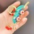 Exquisite Fan Barrettes Hair Comb Female Back Head Temperamental Tassels Grip Large Shark Clip Elegant Han Chinese Clothing Hair Accessories