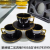 Mug Kitchen Supplies Foreign Trade Products Ceramic Coffee Cup Cup Dish Electroplating Coffee Set Set